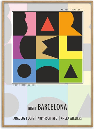 Night Barcelona - Term Signal - Amadeus Fuchs