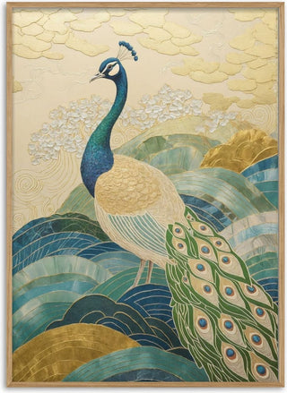 Peacock Touched by Gold - ArtySjak