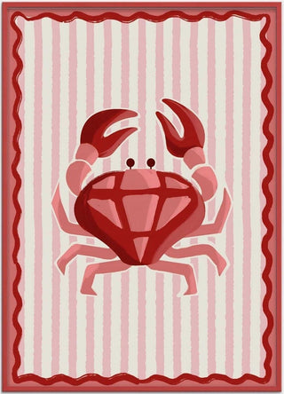 Pink Diamond Crab - Emanuela Carratoni