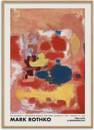 Rothko Yellow on Orange