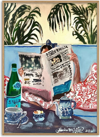 Sunday read at The Phoenicia, Malta - Mariam De Giorgio