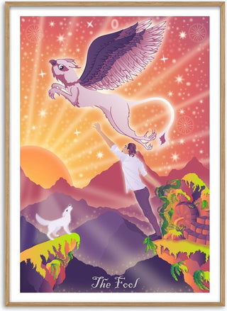 The Fool - Transforming Light Tarot - Sciurus tarotus