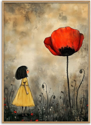 The Girl and the Poppy - Annika Persson
