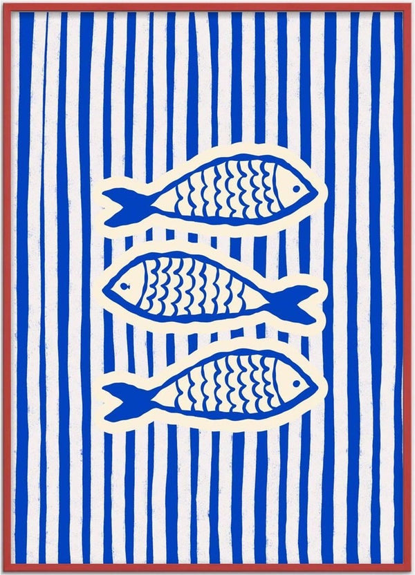 Três peixes azuis - Treechild