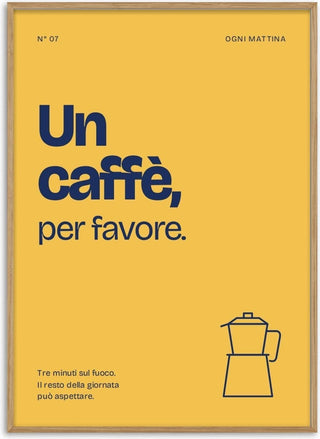Un caffè, per favore