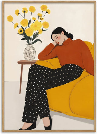 Woman in red - Annika Persson