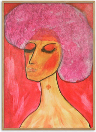 woman with a birthmark - Ian Frederick Harris