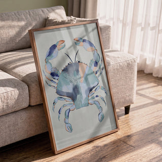 Pintura de caranguejo azul costeiro - Nikita Jariwala