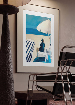 Serenidade de um Dia na Praia - Awol Art Alex