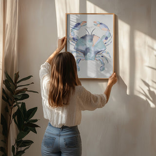 Pintura de caranguejo azul costeiro - Nikita Jariwala