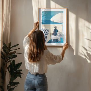 Serenidade de um Dia na Praia - Awol Art Alex
