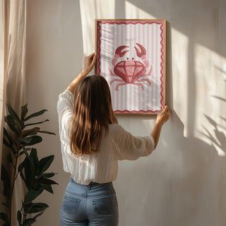 Caranguejo com Diamante Cor-de-Rosa - Emanuela Carratoni